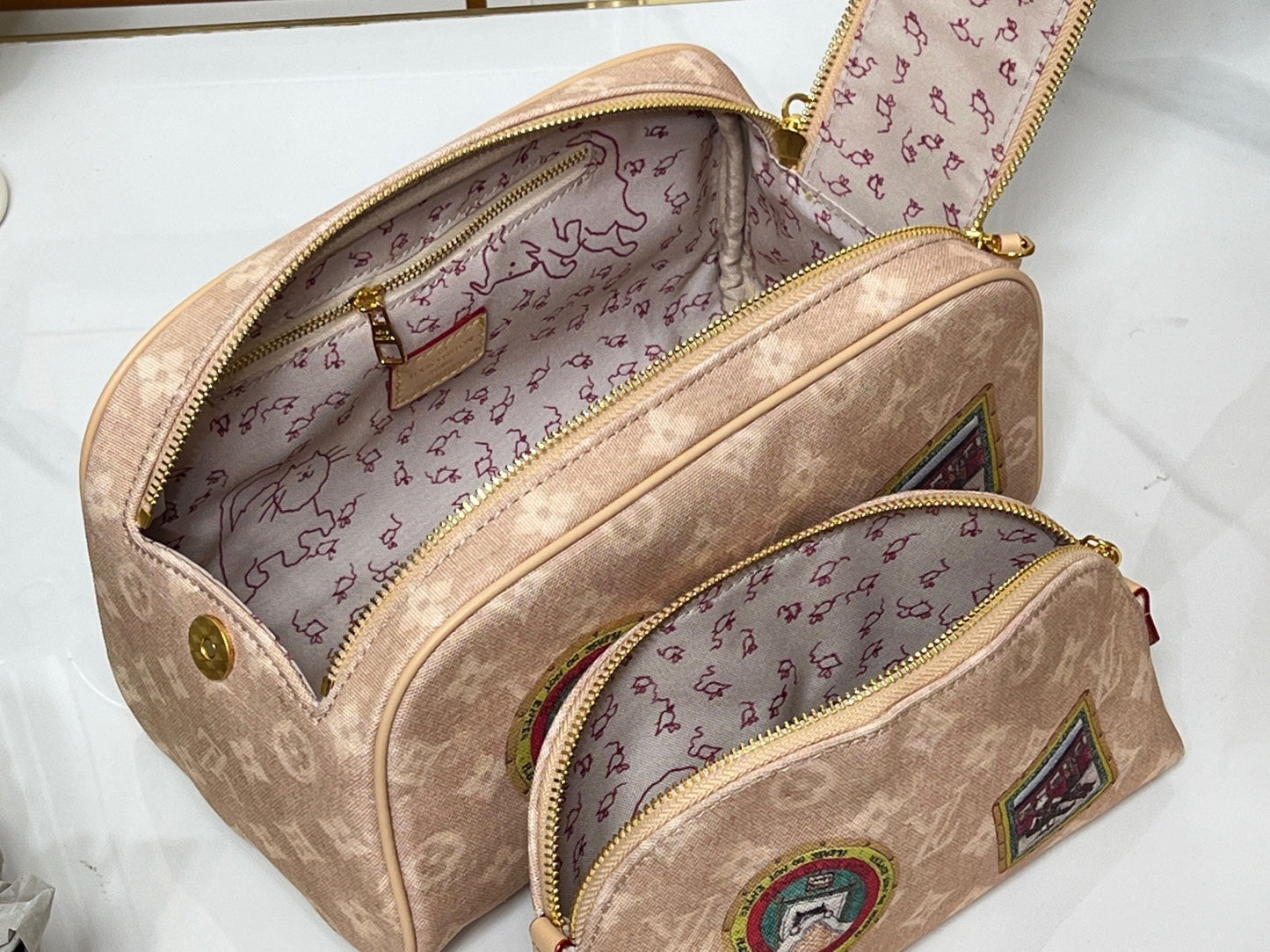 LU Bag pouch Cosmetic 28 cm