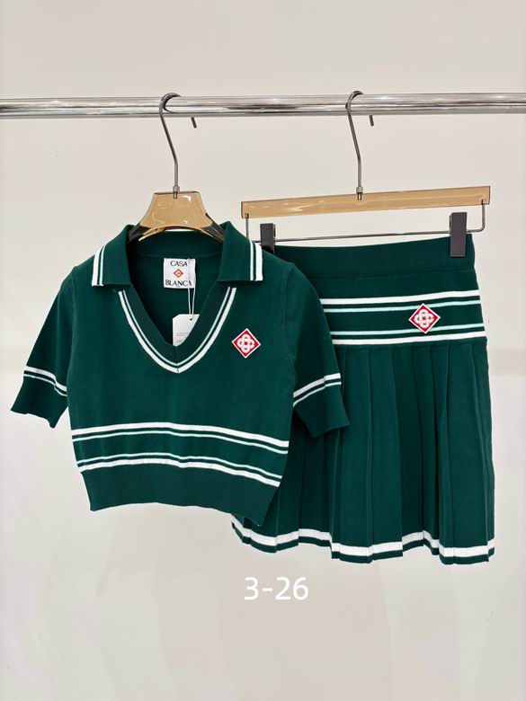 CASA BLANC Woman sweater skirt set 2 Color's