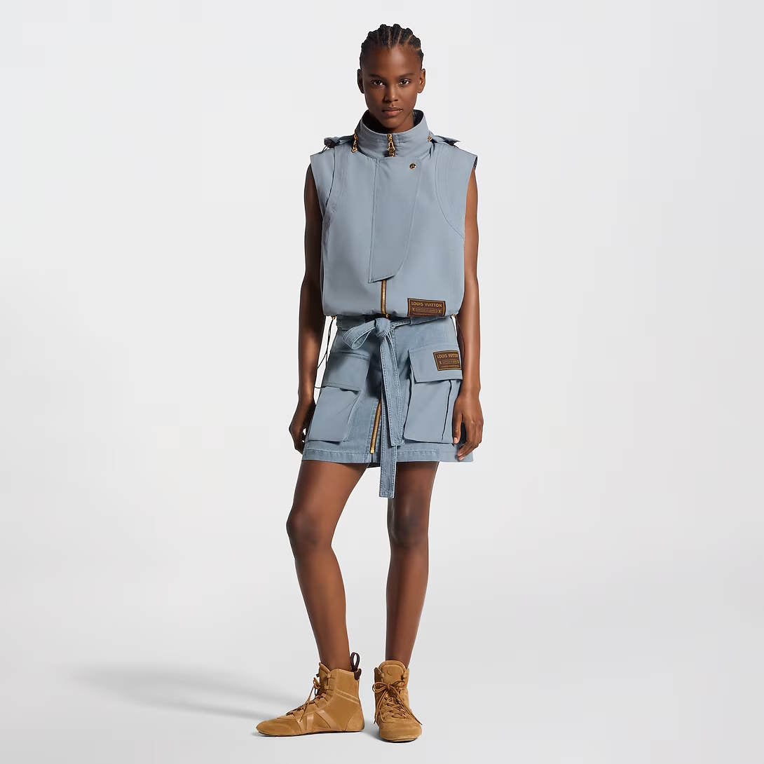 LU Woman jacket and short set GQ