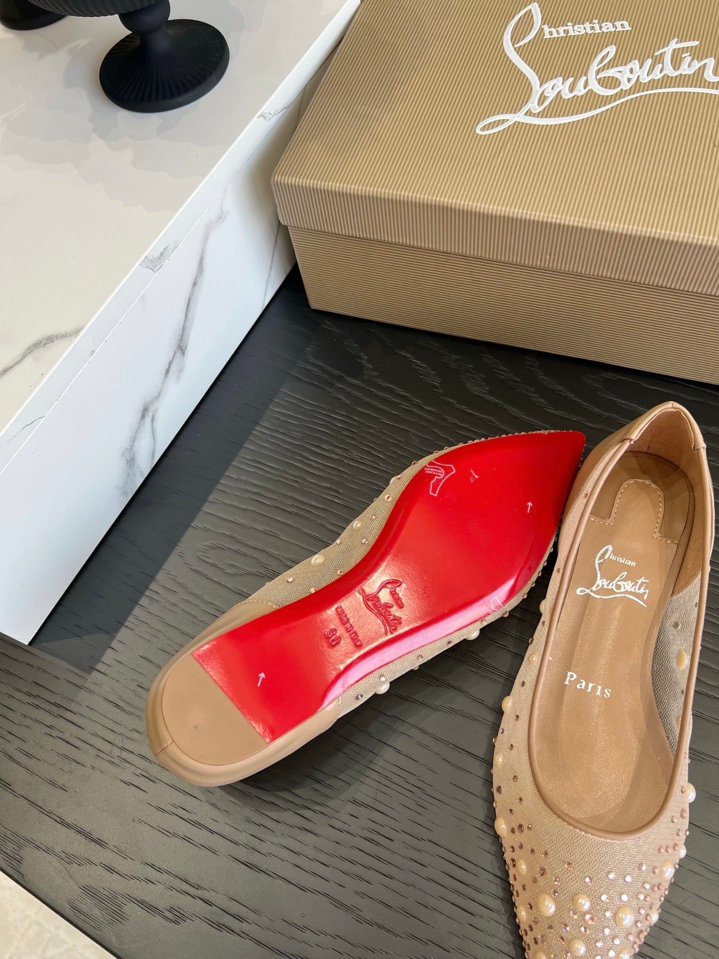LABUTIN Shoes flat Woman 2 Color's 42