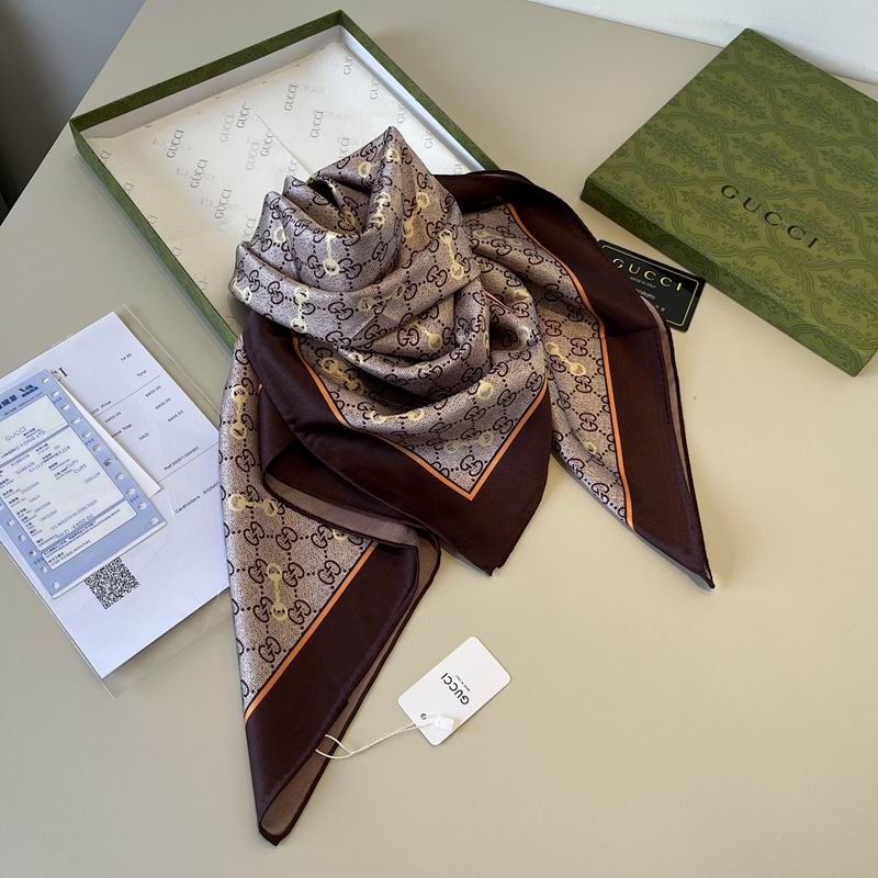 GU Silk Scarf