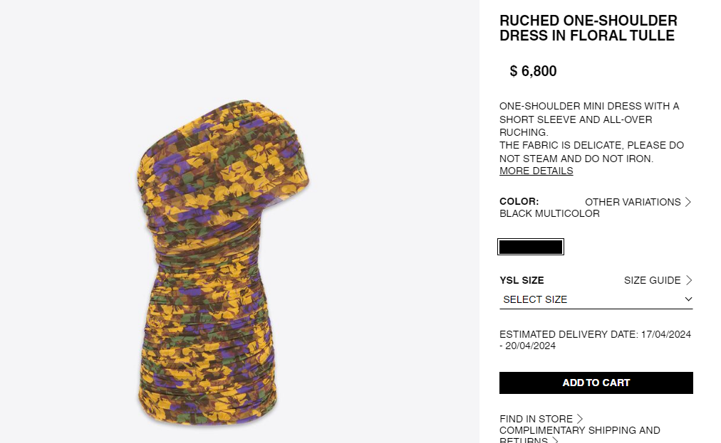 Y L Floral Tulle Dress 2 Color's limited IOF