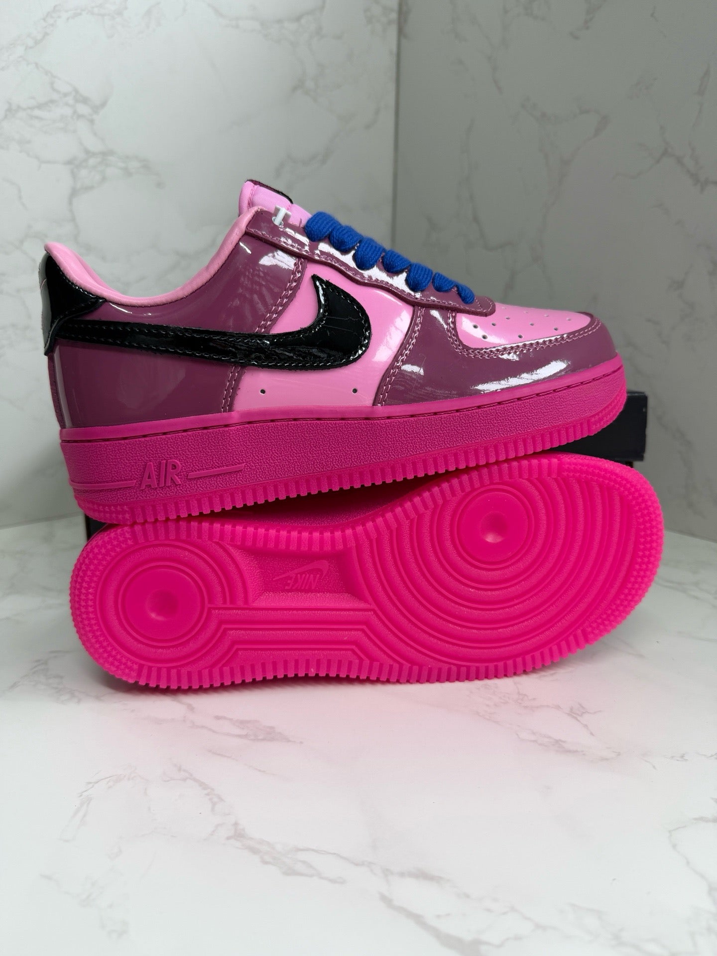 N*ke Air Force 1 Mystic Ice Sneakers