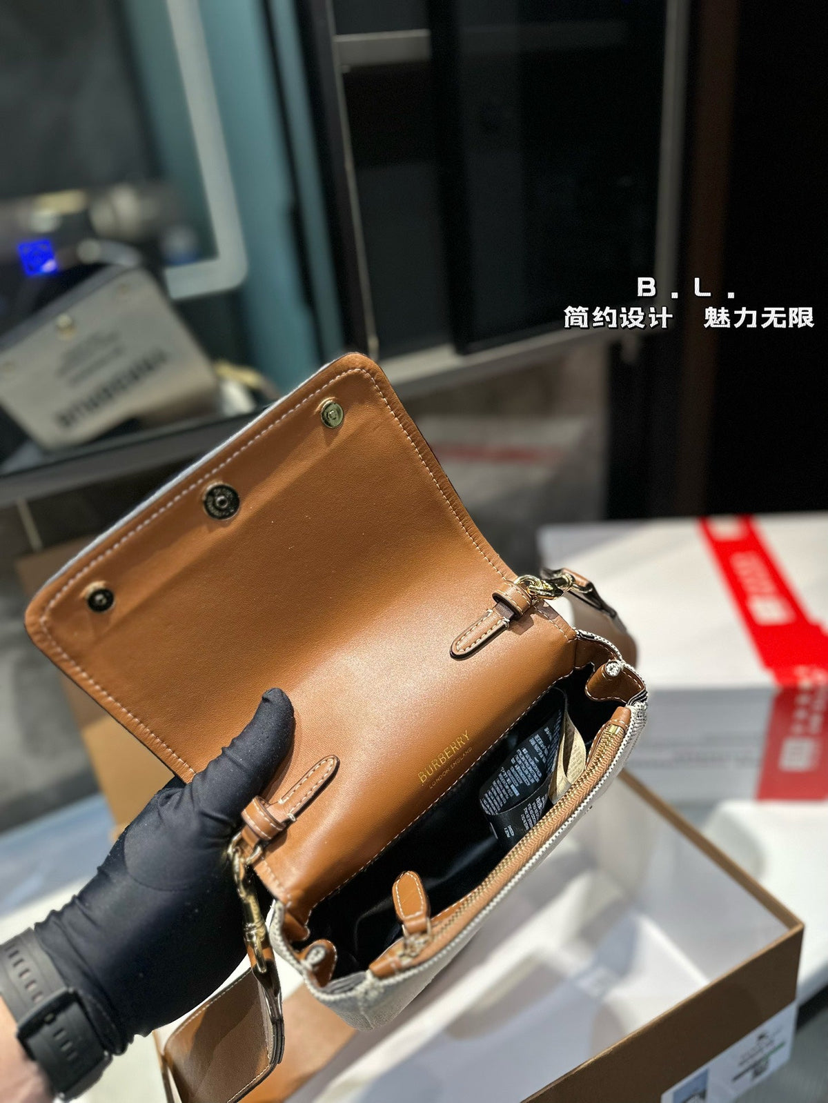 BURBBER Bag 18 Cm 2 Color's