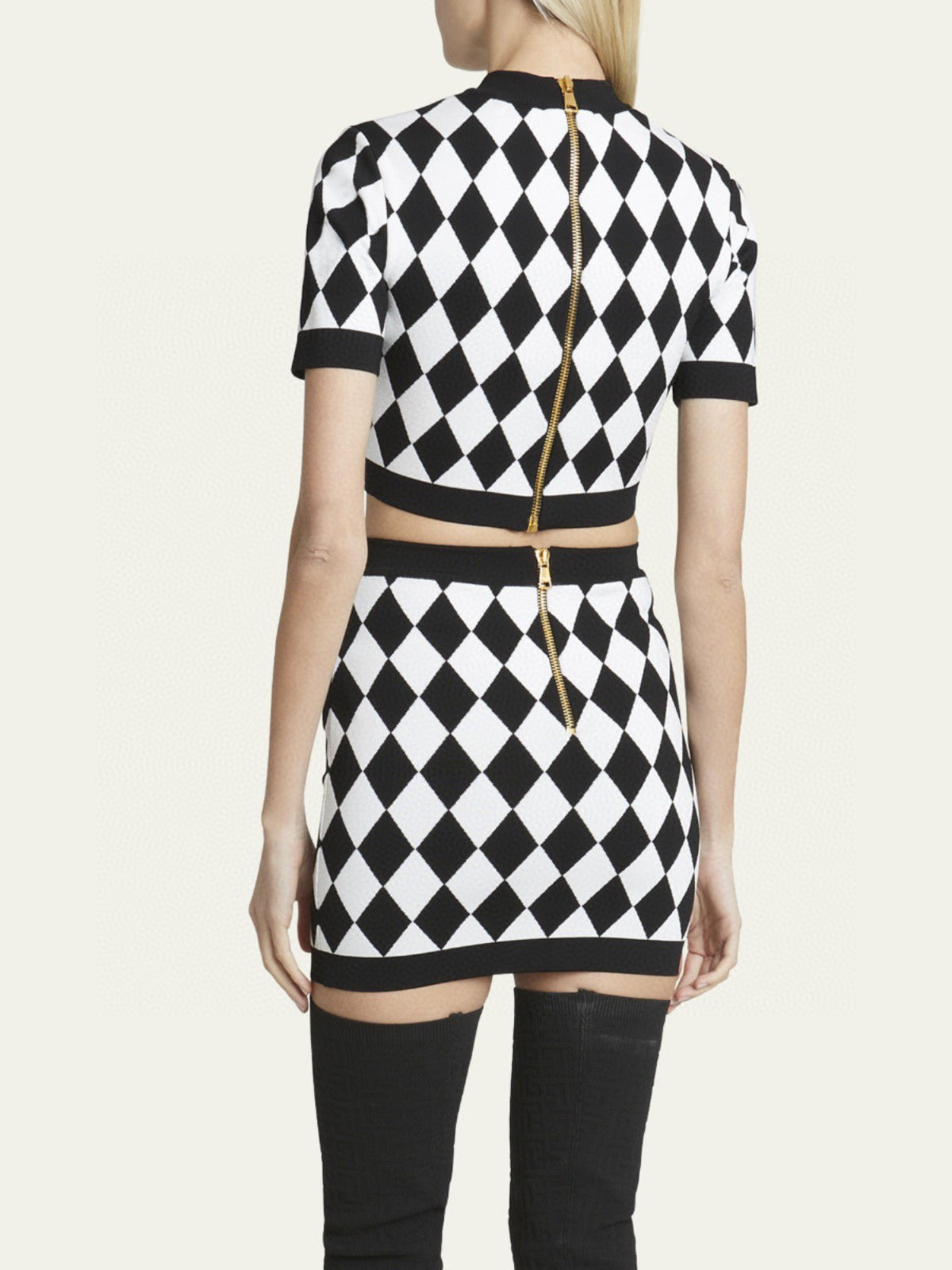 BALMA knitted Sport Suit set Skirt