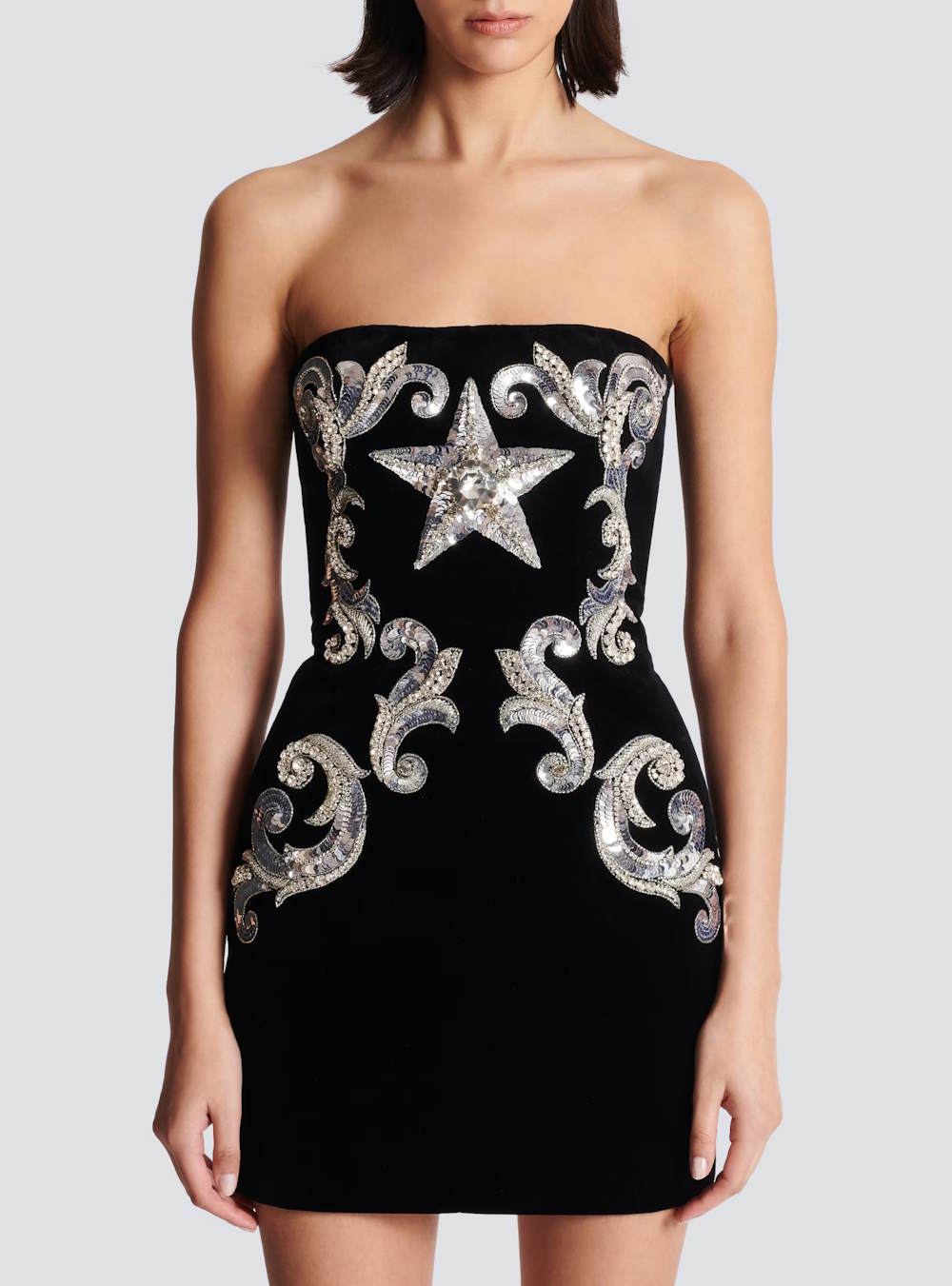 BALMA Strepless Dress