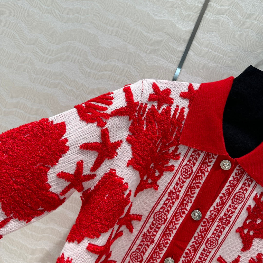 VRC Barocco Sea knitted Jacket Set Limited