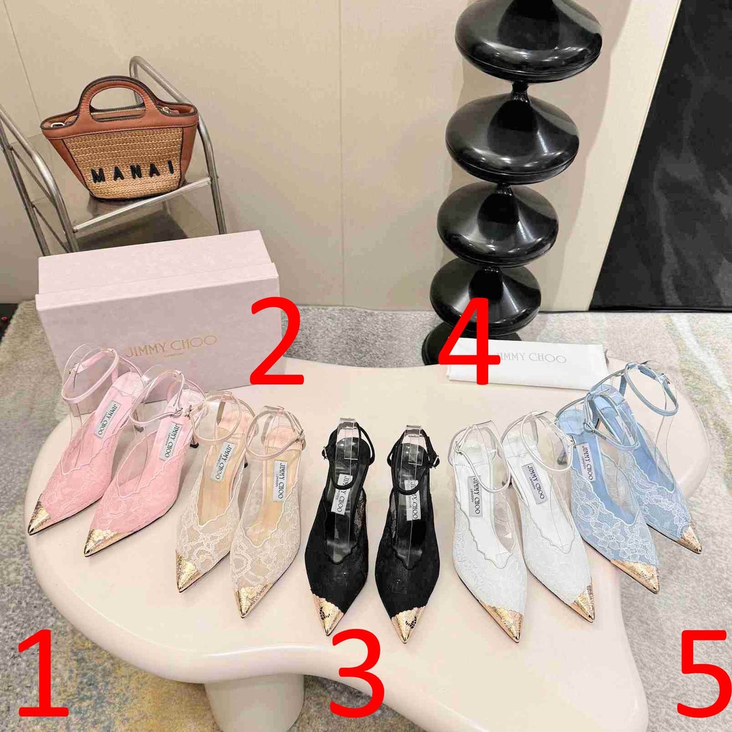 LABUTIN  shoes  Woman Heels 5 Color's