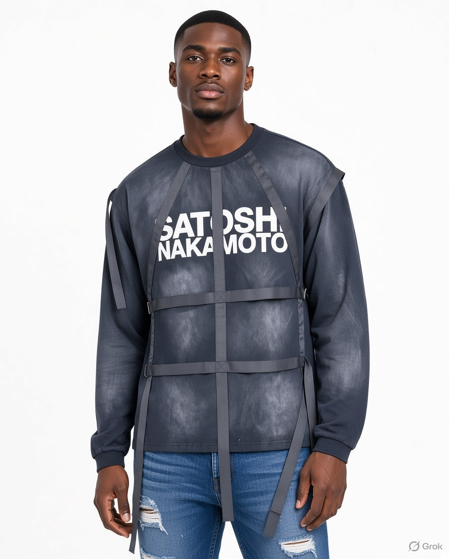 SATOSHI NAKAMOTO  Sweatshirt