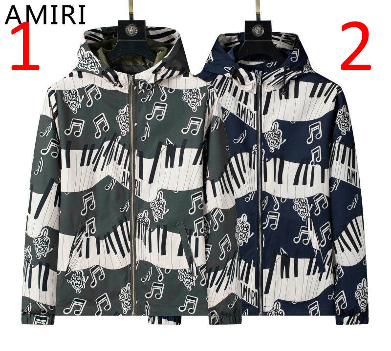 AMR  Monogram Jacket Windbreak Hoodie