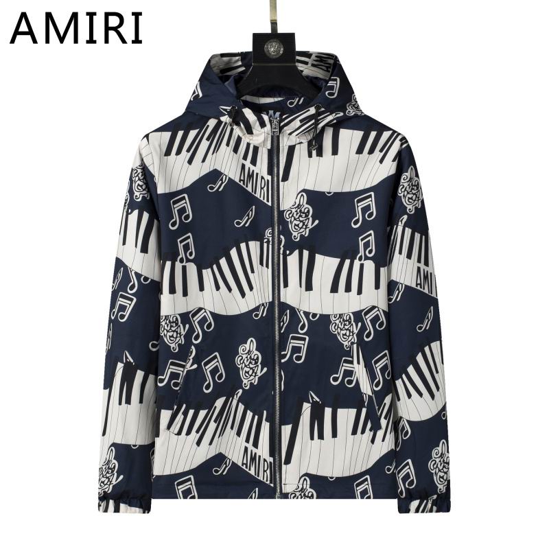 AMR  Monogram Jacket Windbreak Hoodie