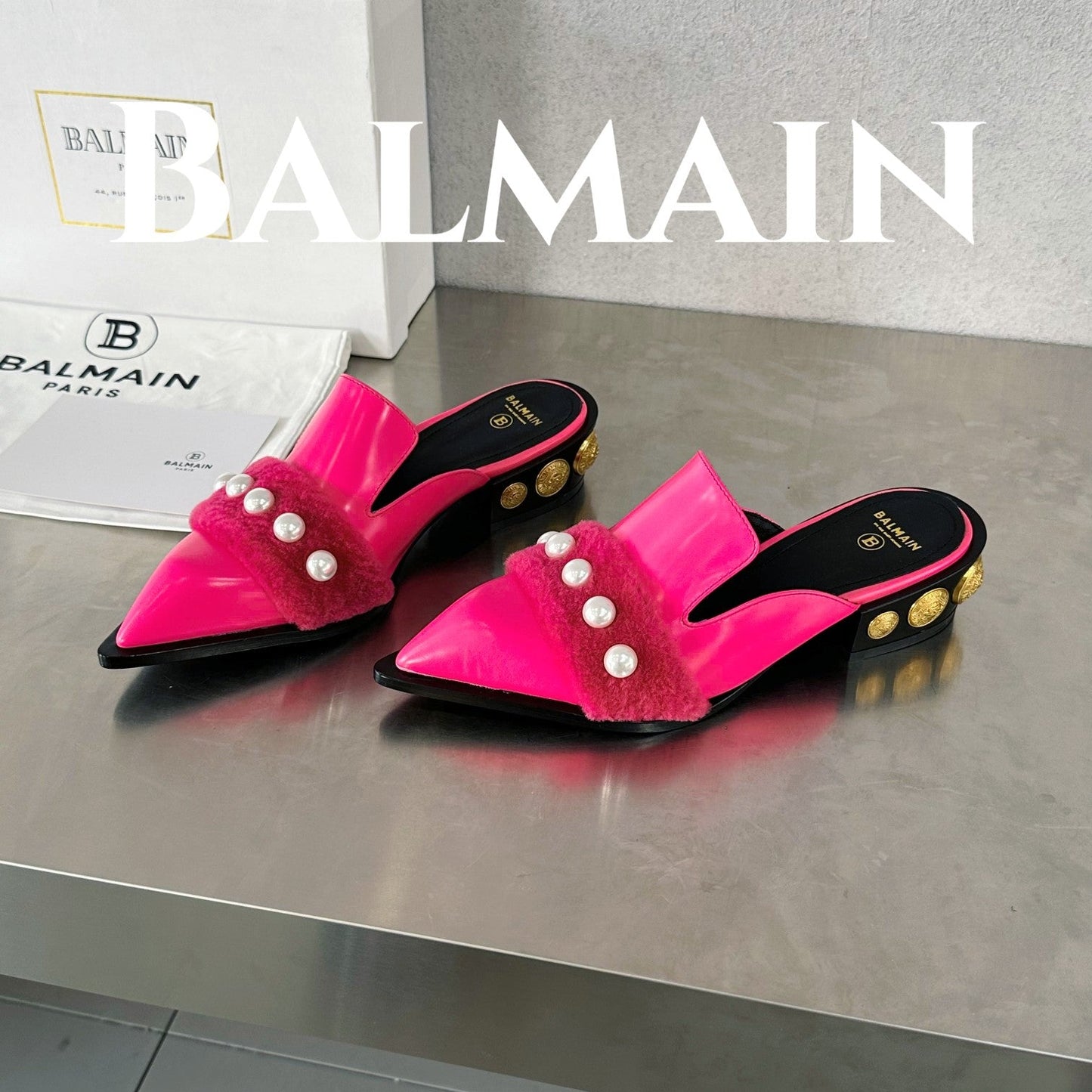 BALMA Mule  Heels 3 Color 's