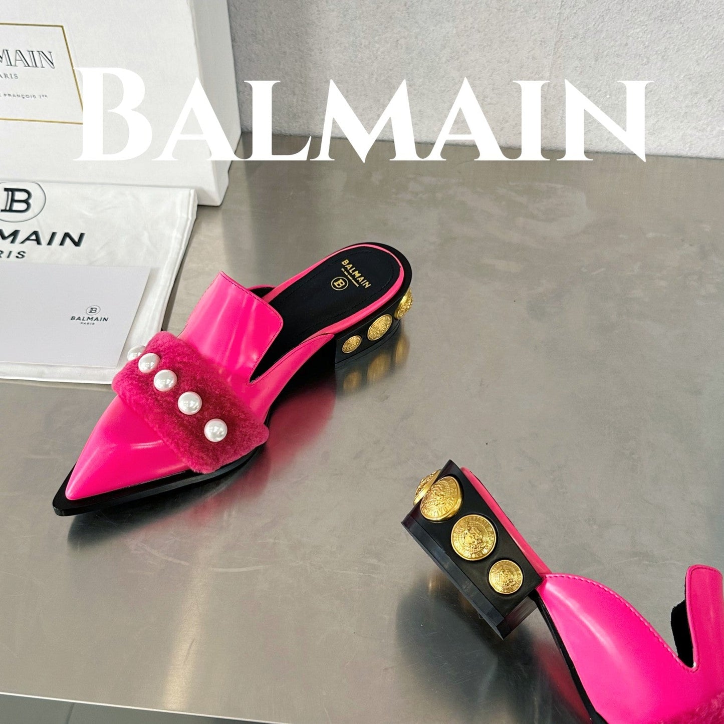 BALMA Mule  Heels 3 Color 's