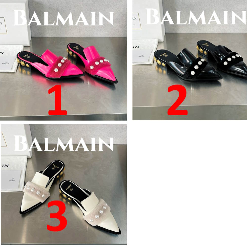 BALMA Mule  Heels 3 Color 's