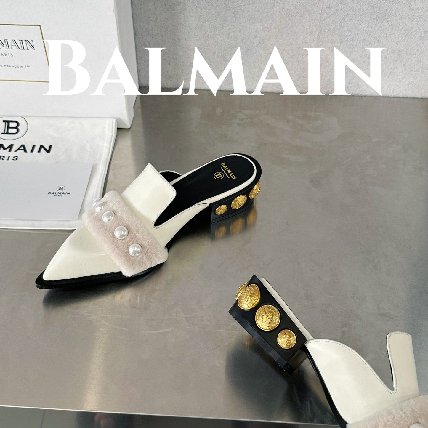 BALMA Mule  Heels 3 Color 's