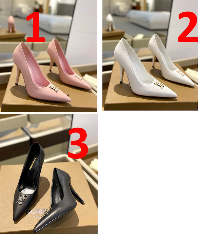 BURBBER shoes Heels 3 Color 's