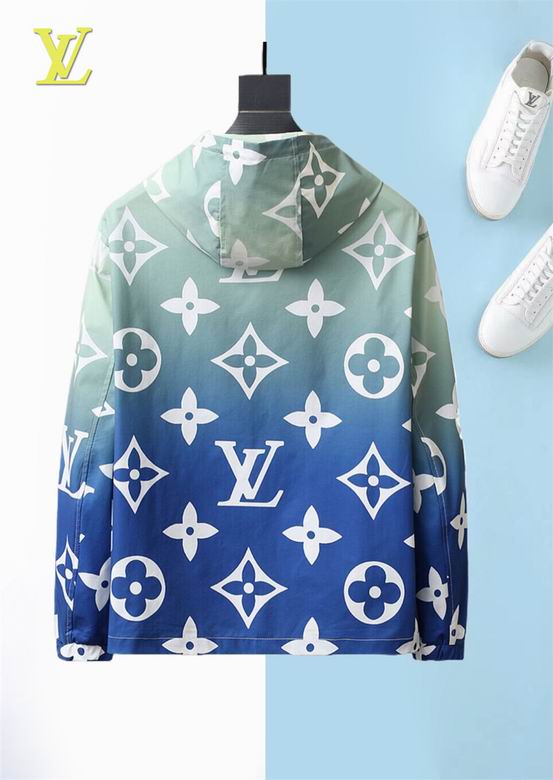 LU Jacket Windbreak Monogram Hooded