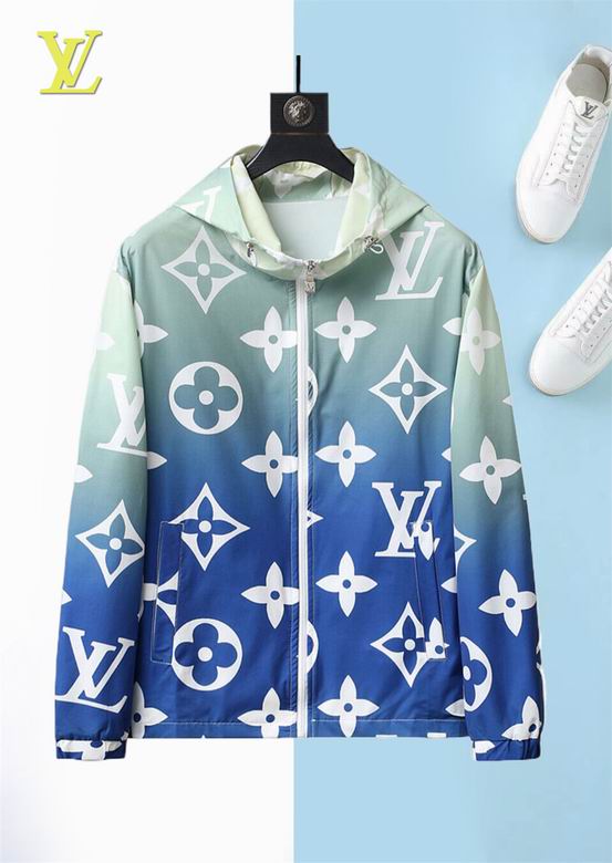 LU Jacket Windbreak Monogram Hooded