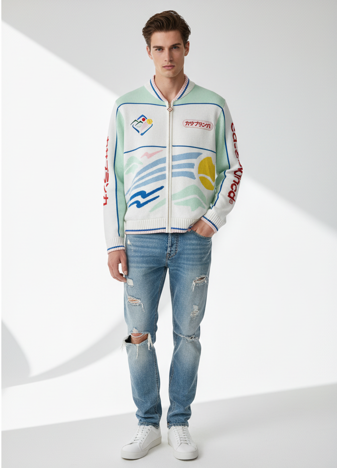CASA BLANC Jacket  Sweater