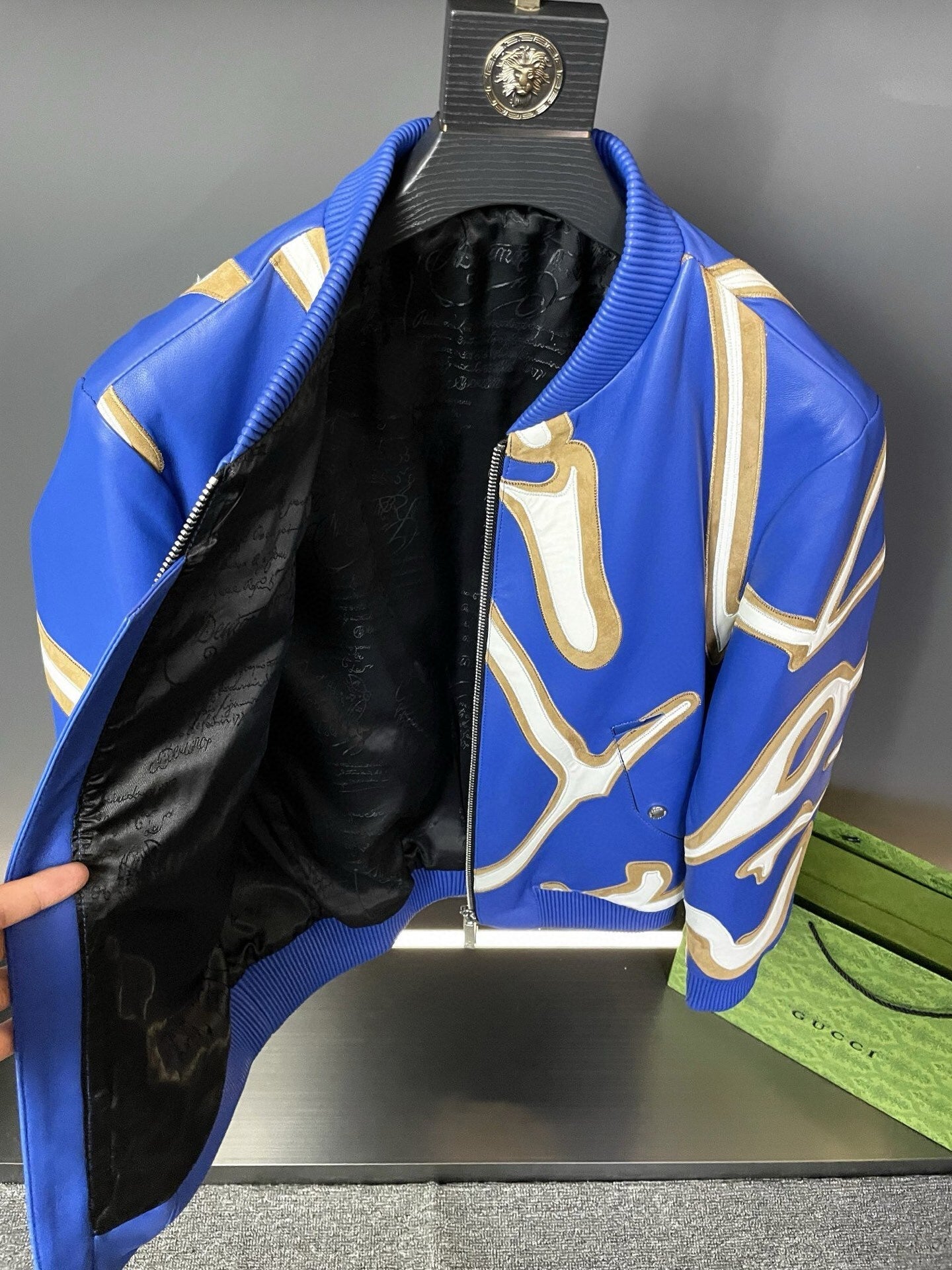 BER LUTI  Leather Jacket Man Limited 25/26  IOFF