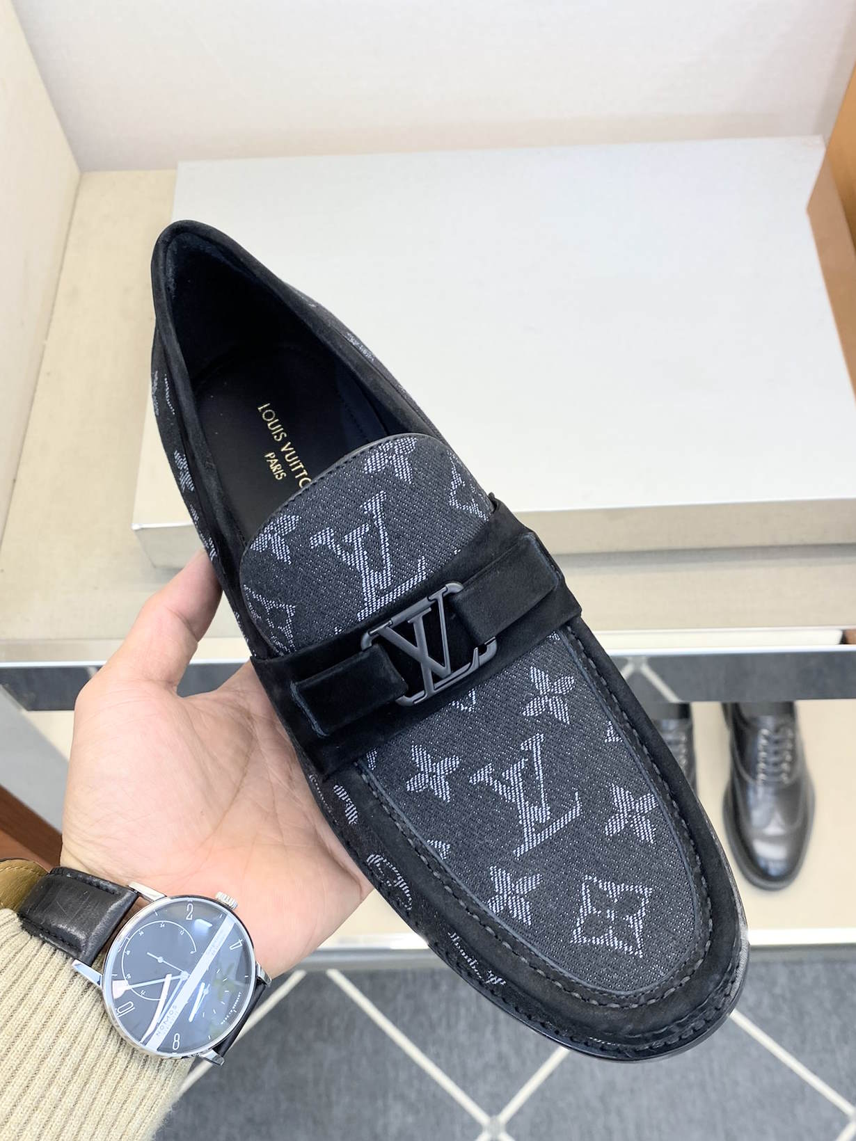 LU Shoes Monogram Man