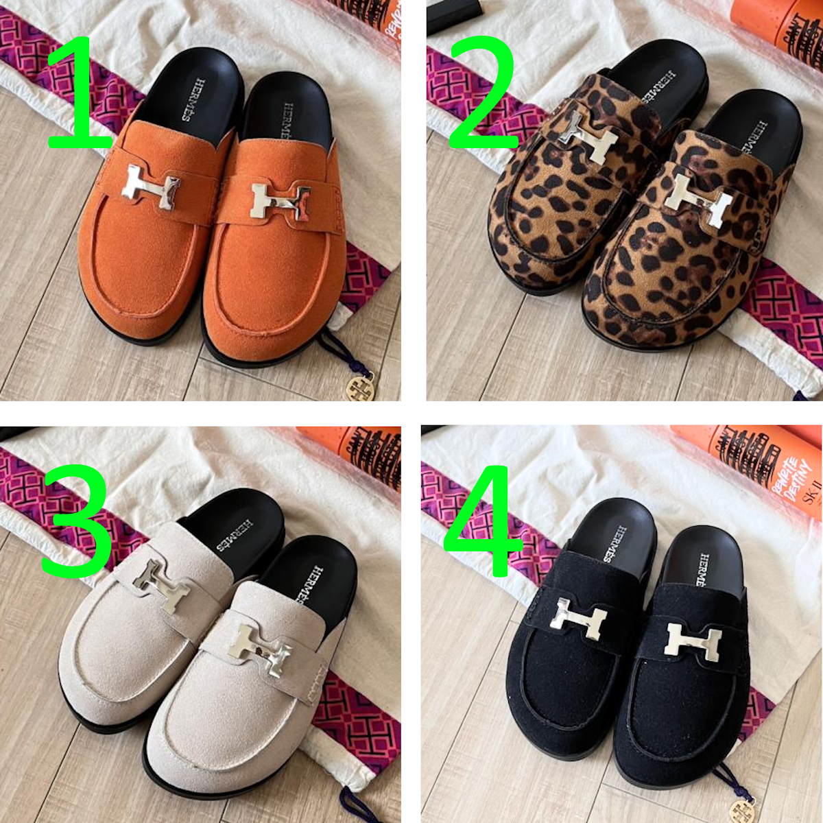 HRM shoes  Mule Woman Size 4 Color's  -SALE -