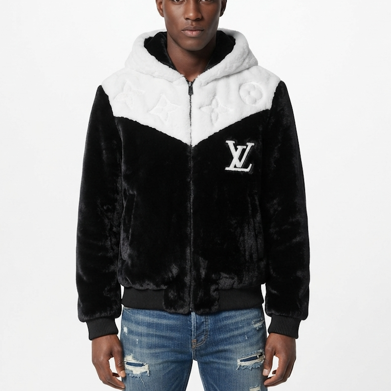 LU plush  Man  sport Jacket