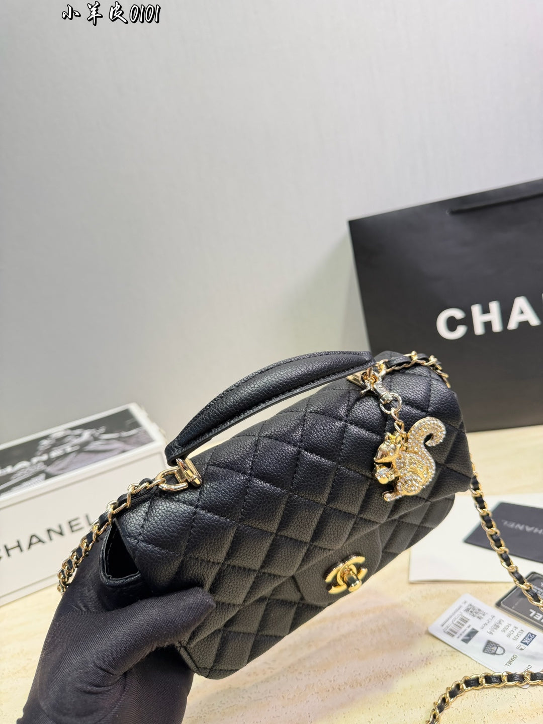 CHL flap Bag 20 cm  4 Color's