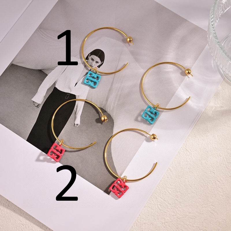 GIVENJY Fashion Earrings 2 Color's