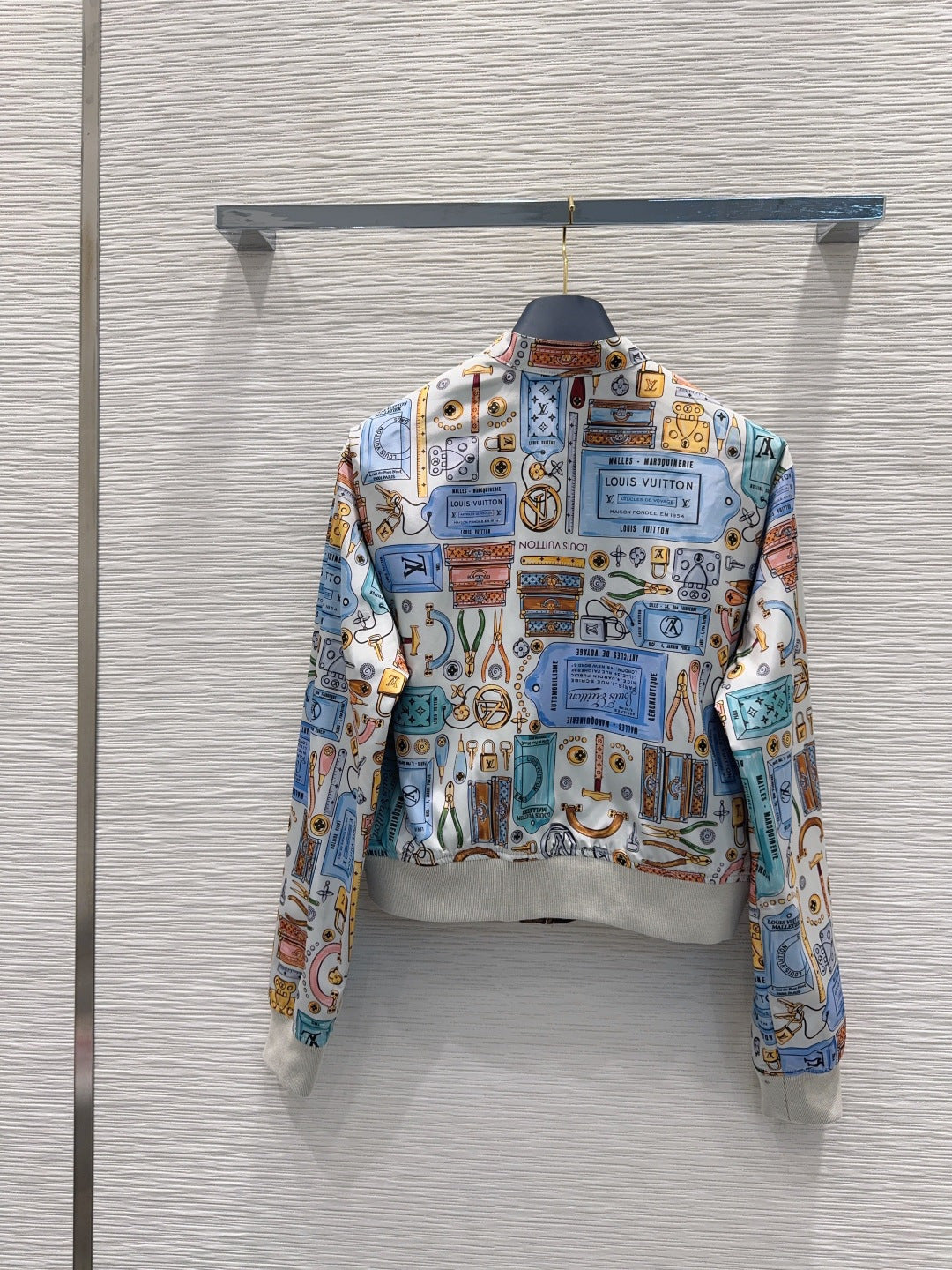 LU  Woman Jacket Monogram  2 side