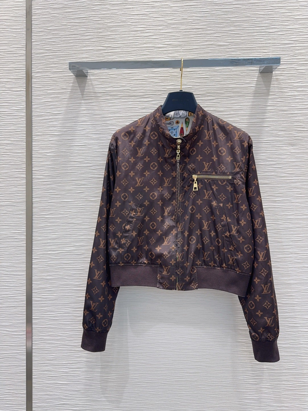 LU  Woman Jacket Monogram  2 side