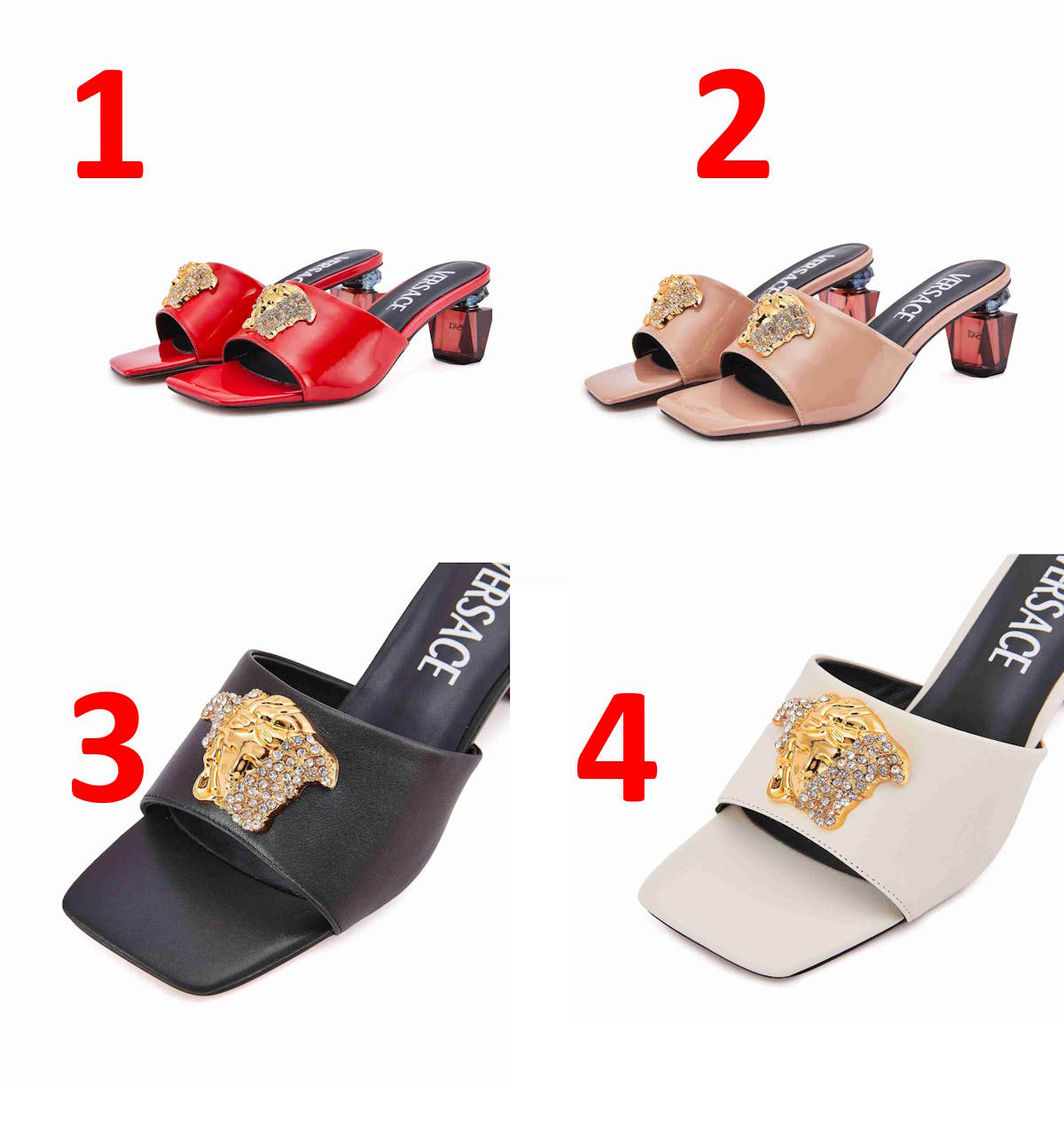 VRC  Slippers Sandals 4 Color's Woman 42