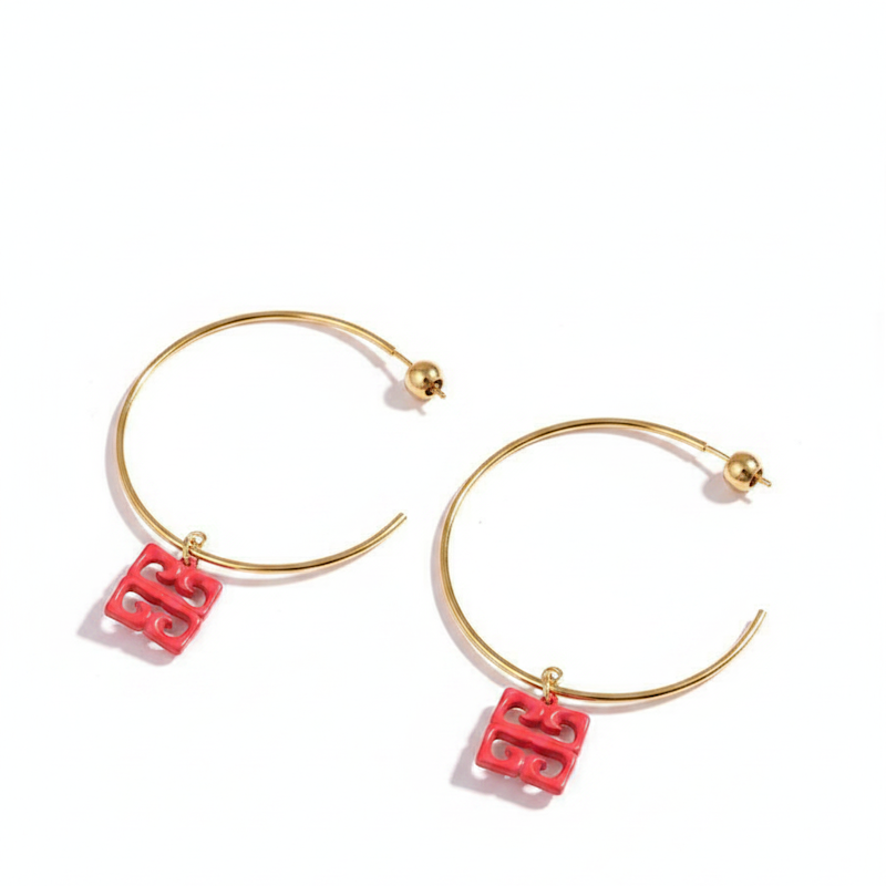 GIVENJY Fashion Earrings 2 Color's