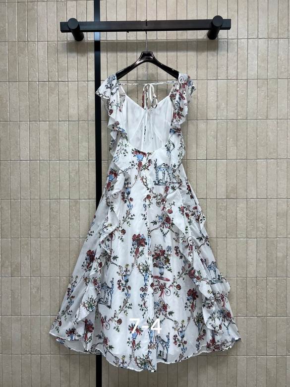 CHD Woman long  Long Ruffled Dress  QQ