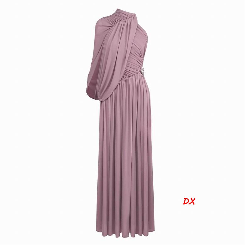HERVE Party dress Dusty Pink wedding prom