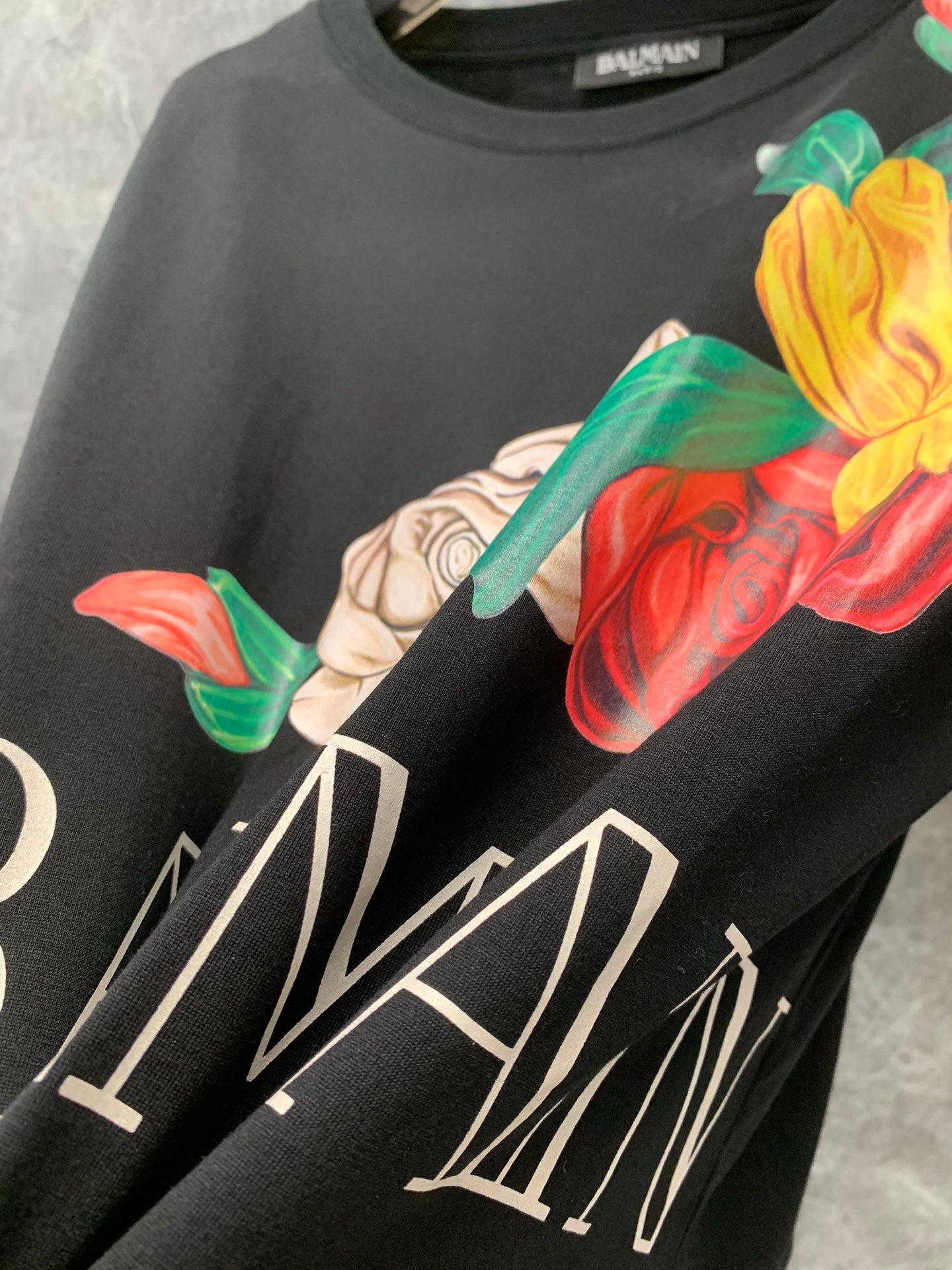 BALMA  T-shirt Woman with Roses Print