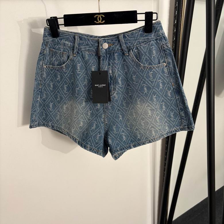 Y L   Pants Shorts  Jeans Woman Monogram