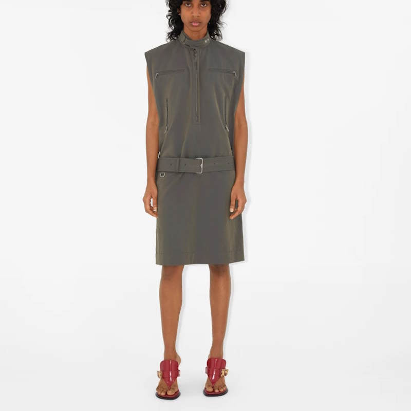 BURBBER Linen Dress 2 Color's limited