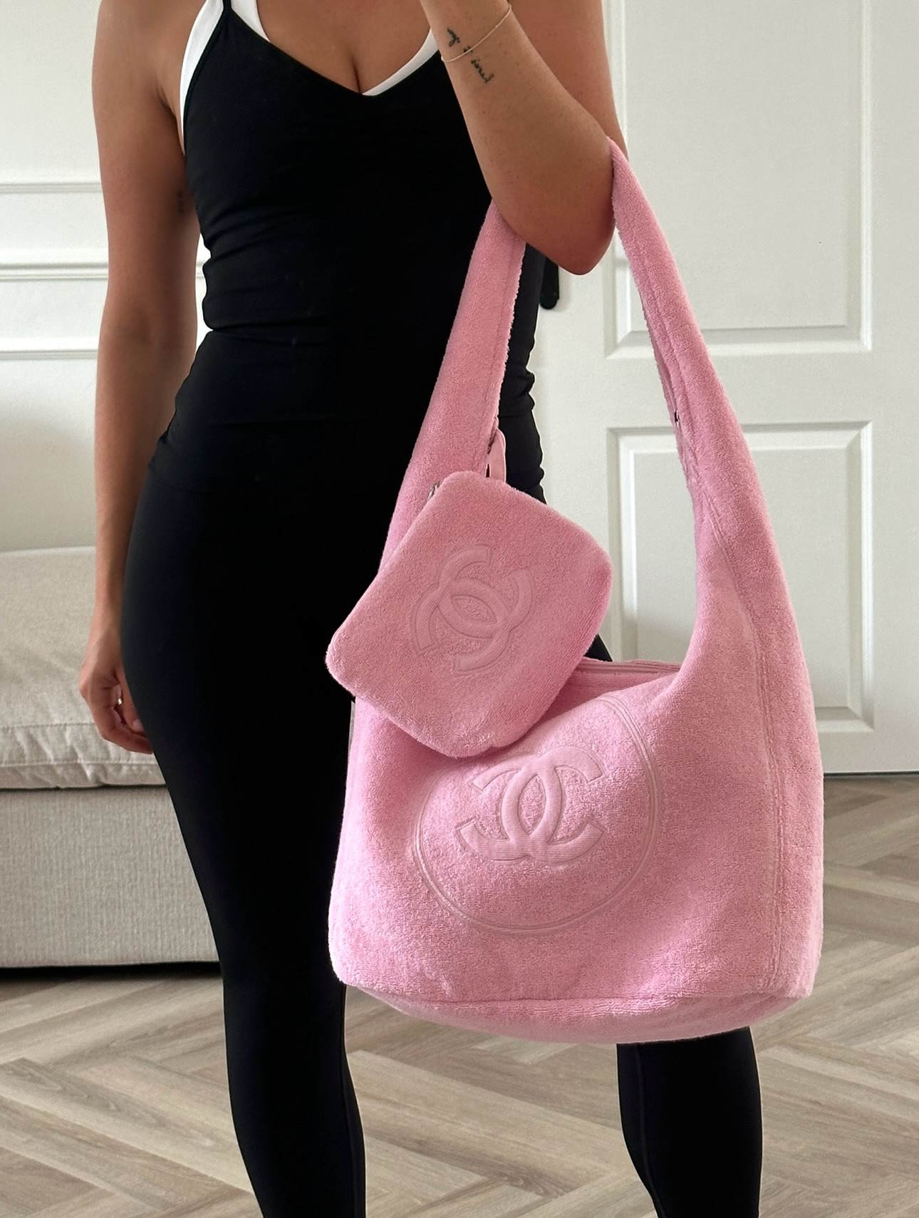 CHL Bag  Canvas Large  2 Color's 38 cm