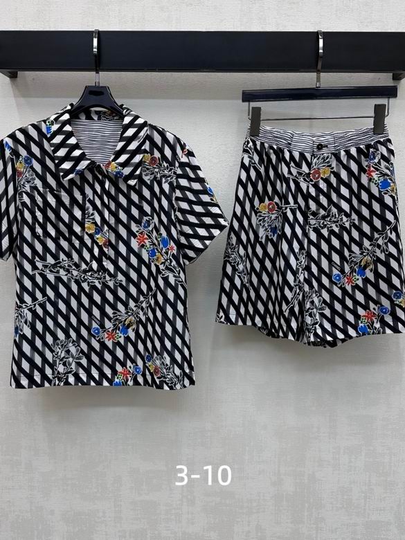 CHL Crepe Jacket Short  Set Woman