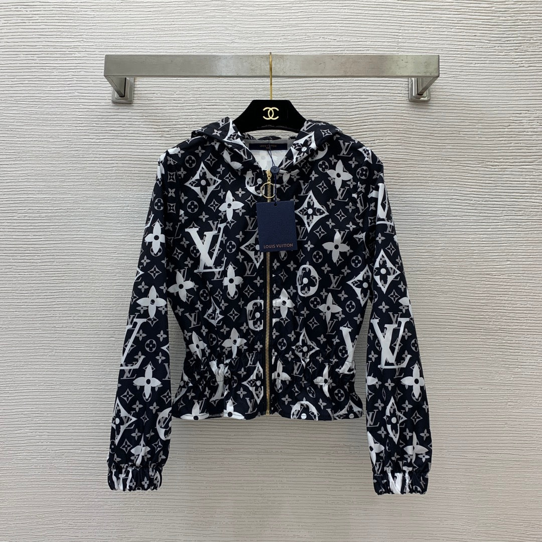 LU  Monogram Woman  jacket Hooded 3 Color's