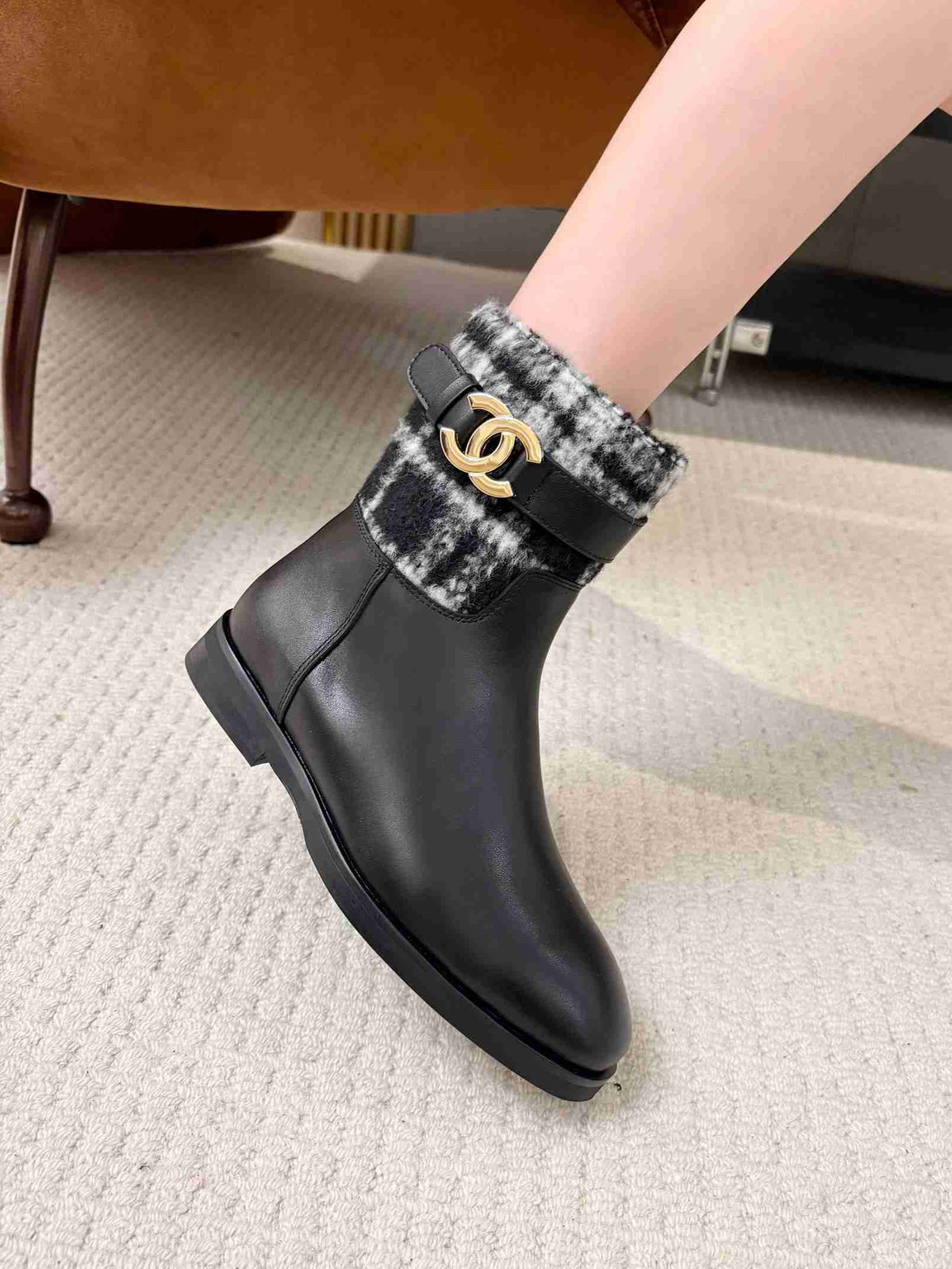 CHL Boots Low tweed
