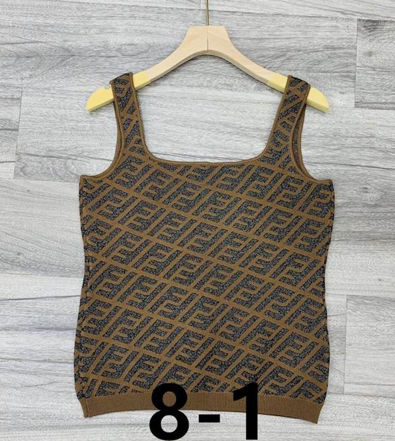 FEN Tank Knitted Top  T - shirt  Woman