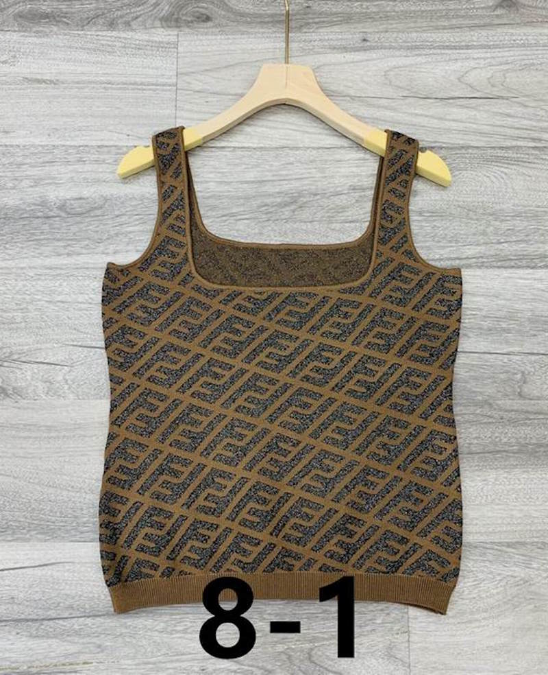 FEN Tank Knitted Top  T - shirt  Woman