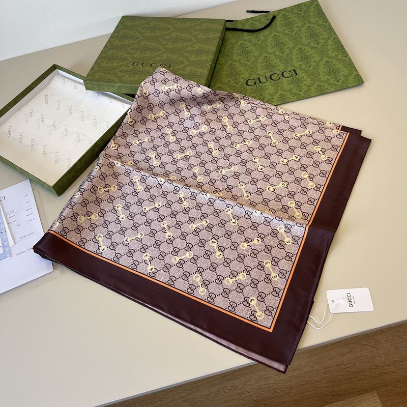 GU Silk Scarf