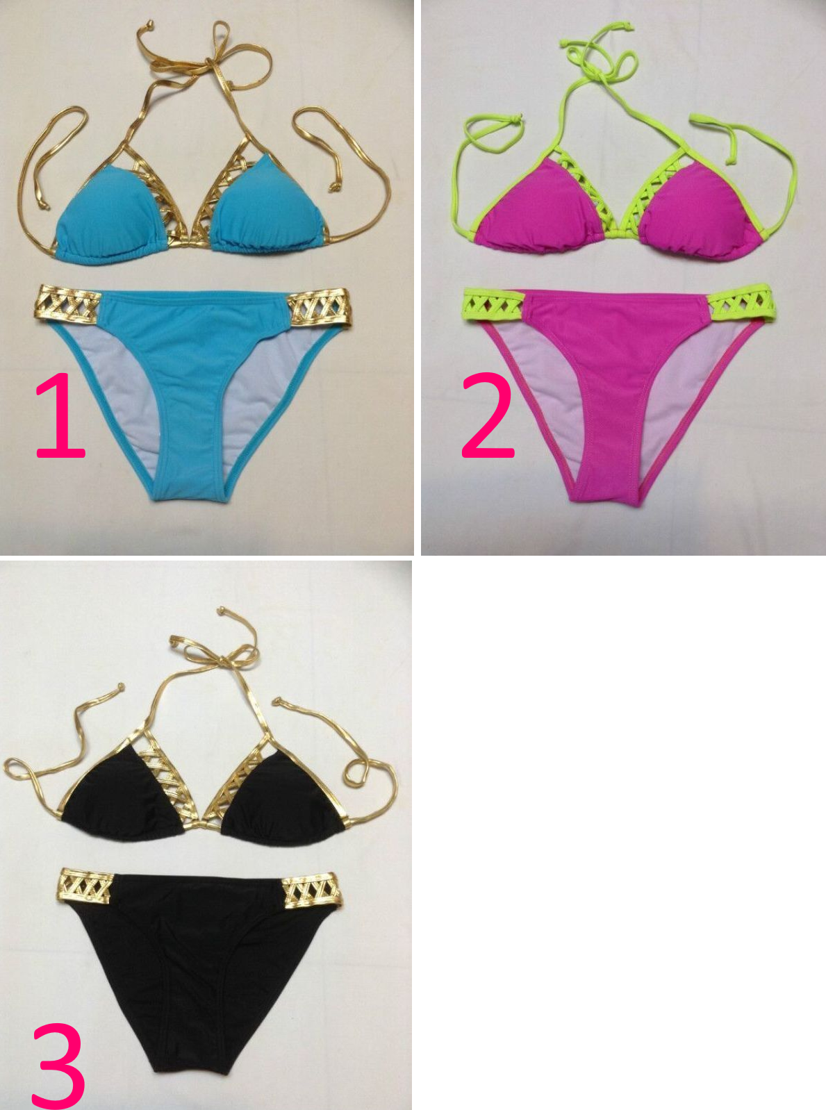 VRC  Swimsuit Bikini  3 Color's