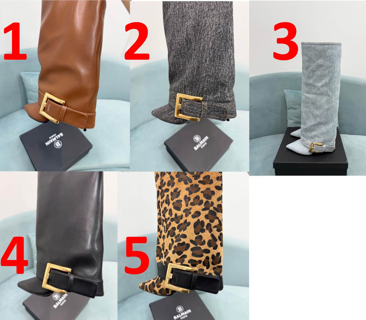 BALM  Anthem Boots Woman Heels 10 cm 5 Color 's 42