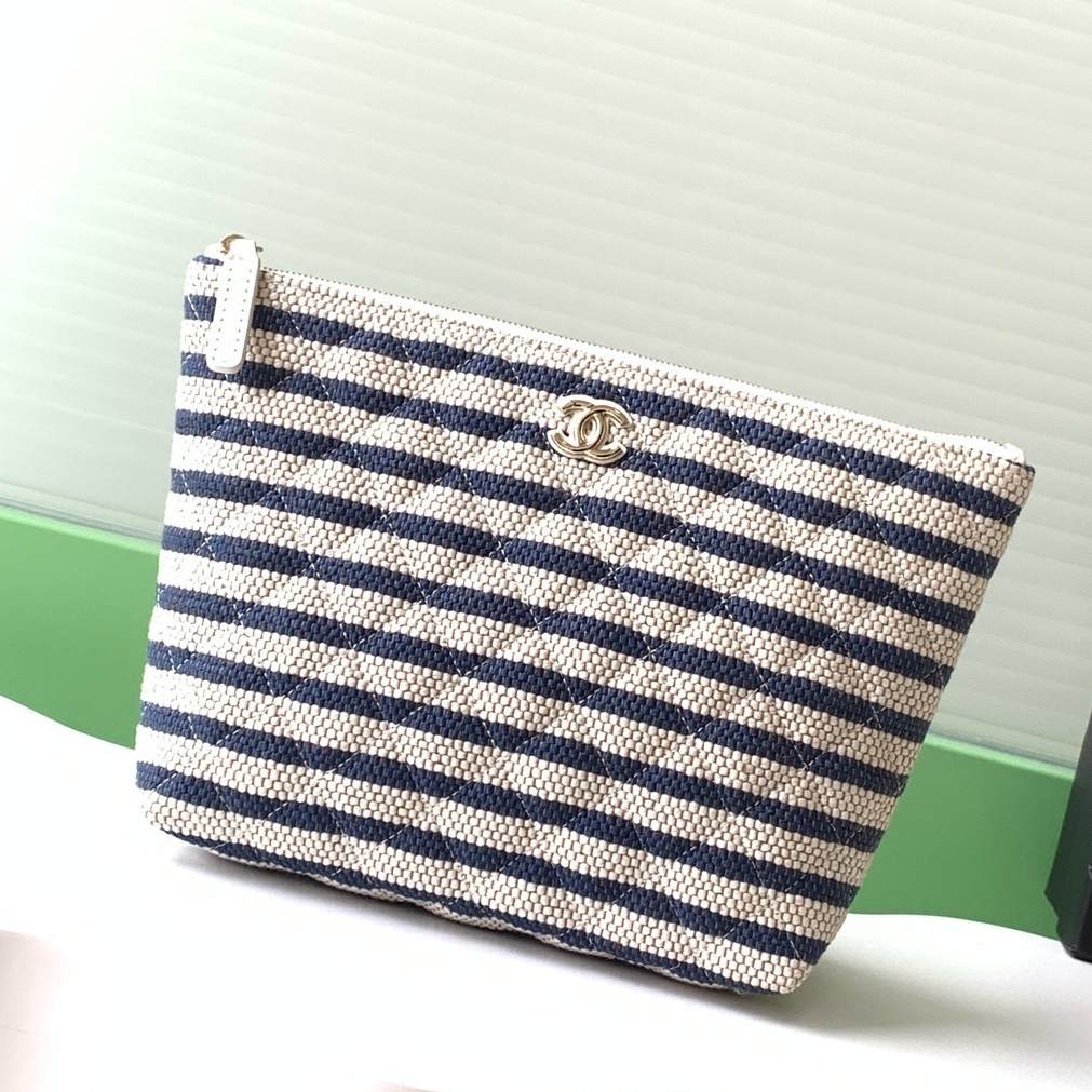 CHL zipped case Canvas Bag  2 Color's 33 cm