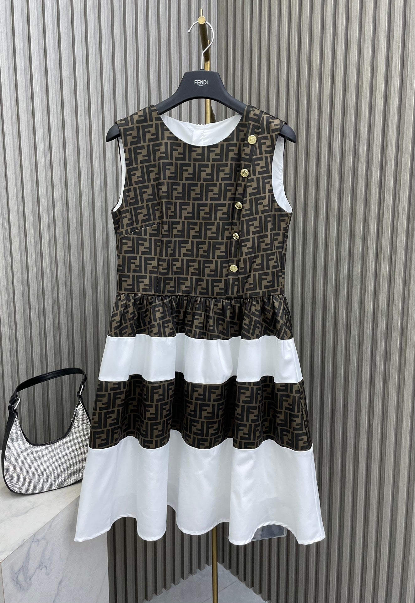 FEN Dress Cotton Monogram Limited