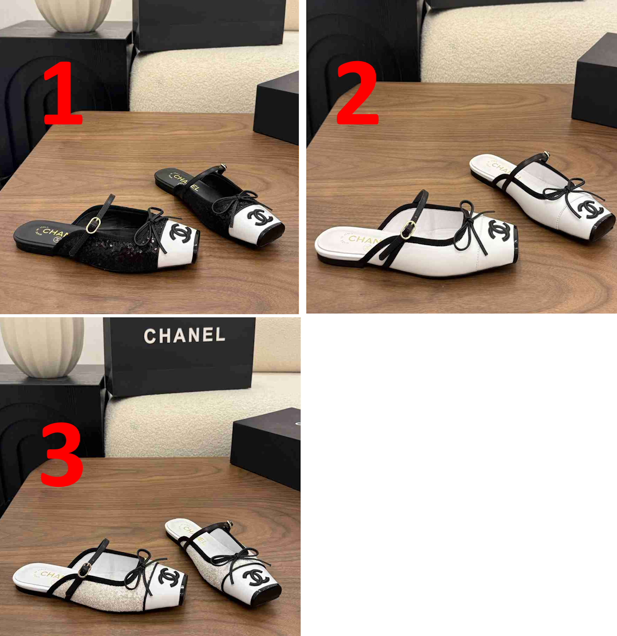 CHL Mule Slippers Woman  3 Color's